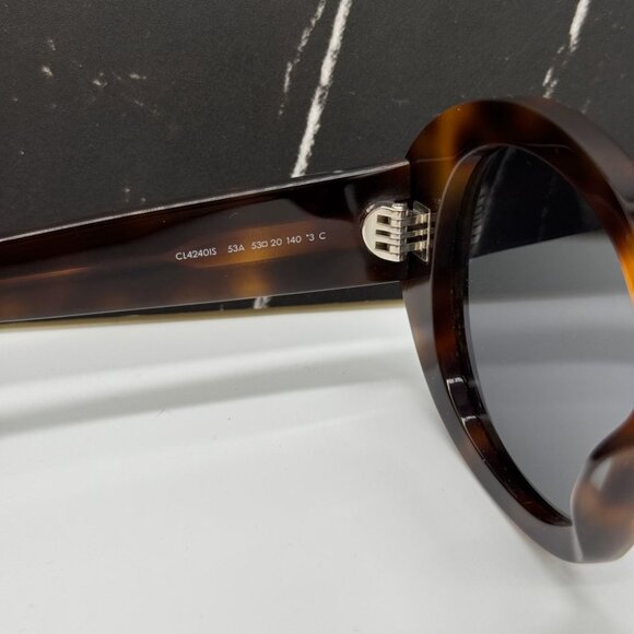NEW CL4240IS 53A CELINE WOMEN SUNGLASSES HAVAVA EYEWEAR CELINE - Picture 9 of 11